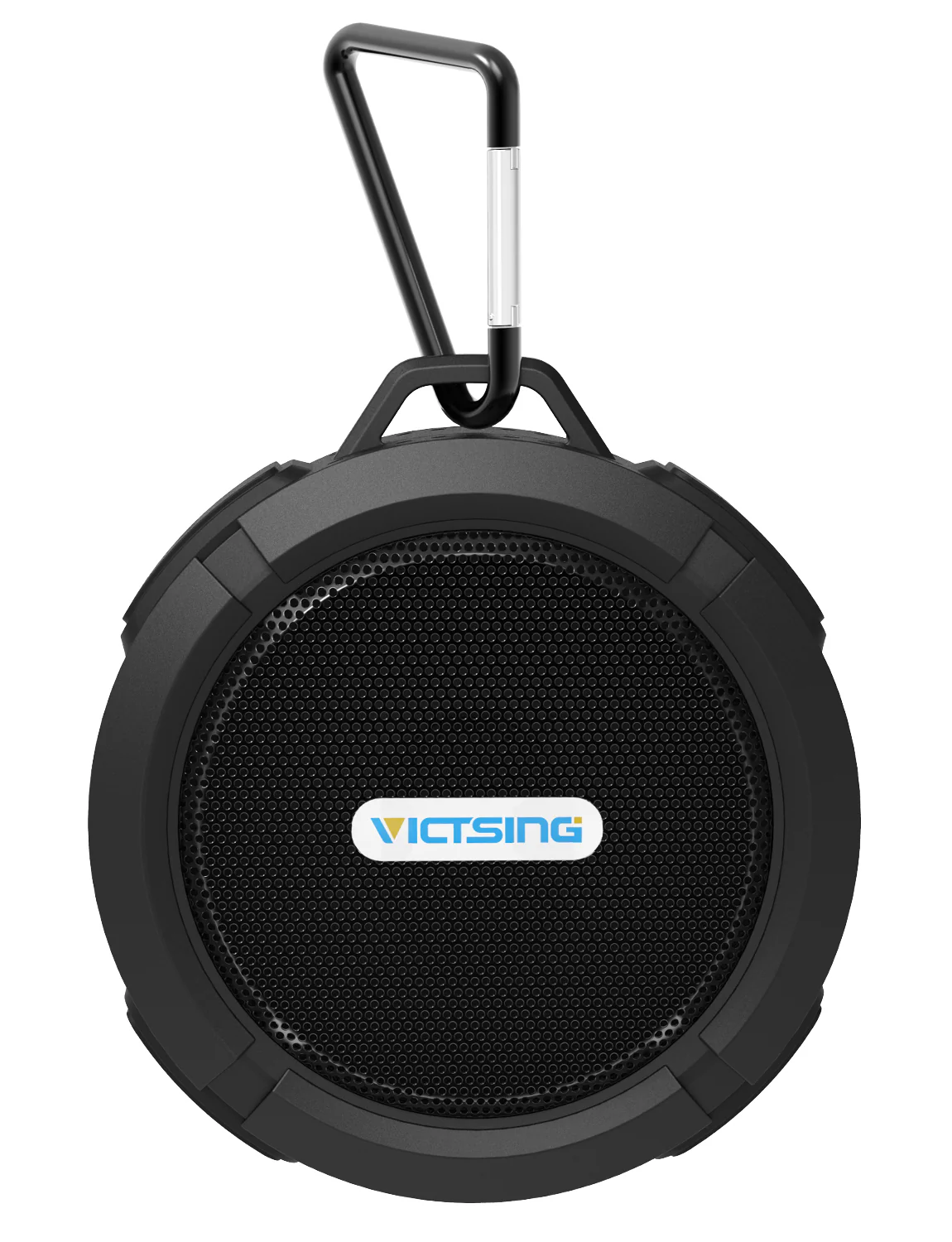 VicTsing C6 Bluetooth Shower Speaker, HD, 7Hrs/Suction Cup/Waterproof/Hook/Outdoor